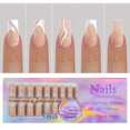 thumbnail image 1 of Uñas Postizas Francesas Sin Costuras onlyliua 150 Piezas Extraíbles para Decoración, 1 of 3