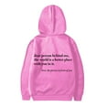 thumbnail image 5 of Little Boys' Fashion Hoodies & Sweatshirts Girl's Hoodie Long Sleeve Soft Sweatshirt Graphic Hoody Kids Cute Pullovers Top Clothes For Girls Girls Hoodies (Pink,130 7-8 Years), 5 of 5
