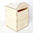 thumbnail image 2 of Wedding Card Box Creative Romantic Wooden Wedding Post Box Wedding Gift Card Box, 2 of 8