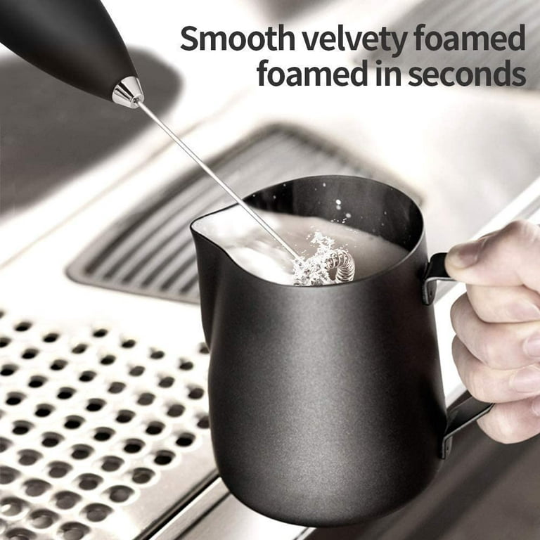 Electric Milk Frother Powerful Handheld Electric Milk Frother