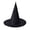 Black, variant on Kiplyki Women's Witch Hat Witches Hats Masquerade Oversized Wide Brim Party Halloween Accessory for Holiday