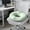 🔥 Green, variant on Msgweeeg Thick Seat Cushion Office Cushion Stress-Relieving Thickened Chair Cushion Soft Memorys Foam Seat Cushion for Office Chair Kitchen Dining Desk Wheelchair Non-Slide Bottom Round Pad