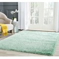 thumbnail image 2 of Safavieh Charlotte Shag Teal Shag Rug - 5'1" x 7'6", 2 of 5