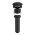 thumbnail image 2 of YUYTE Tapón De Desagüe, Juntas Y Válvulas De Grifos Fregadero Del Lavabo De La Cocina Tapón De Desagüe Emergente De Latón Macizo Negro Para Fregaderos Grifo De Agua EOTVIA No, 2 of 5