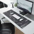 thumbnail image 2 of Maximize Your Gameplay with XXL World Map Gaming Mouse Pad - Non-Slip and Stitched Edges (31.5x11.8 Inch), 2 of 7