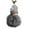 Grey, variant on DQRPSEETB Bracelet Keychain Baby Keyrings PomPom Cute Bags Doll Pendant Chains Sleeping Charm Key Keychains