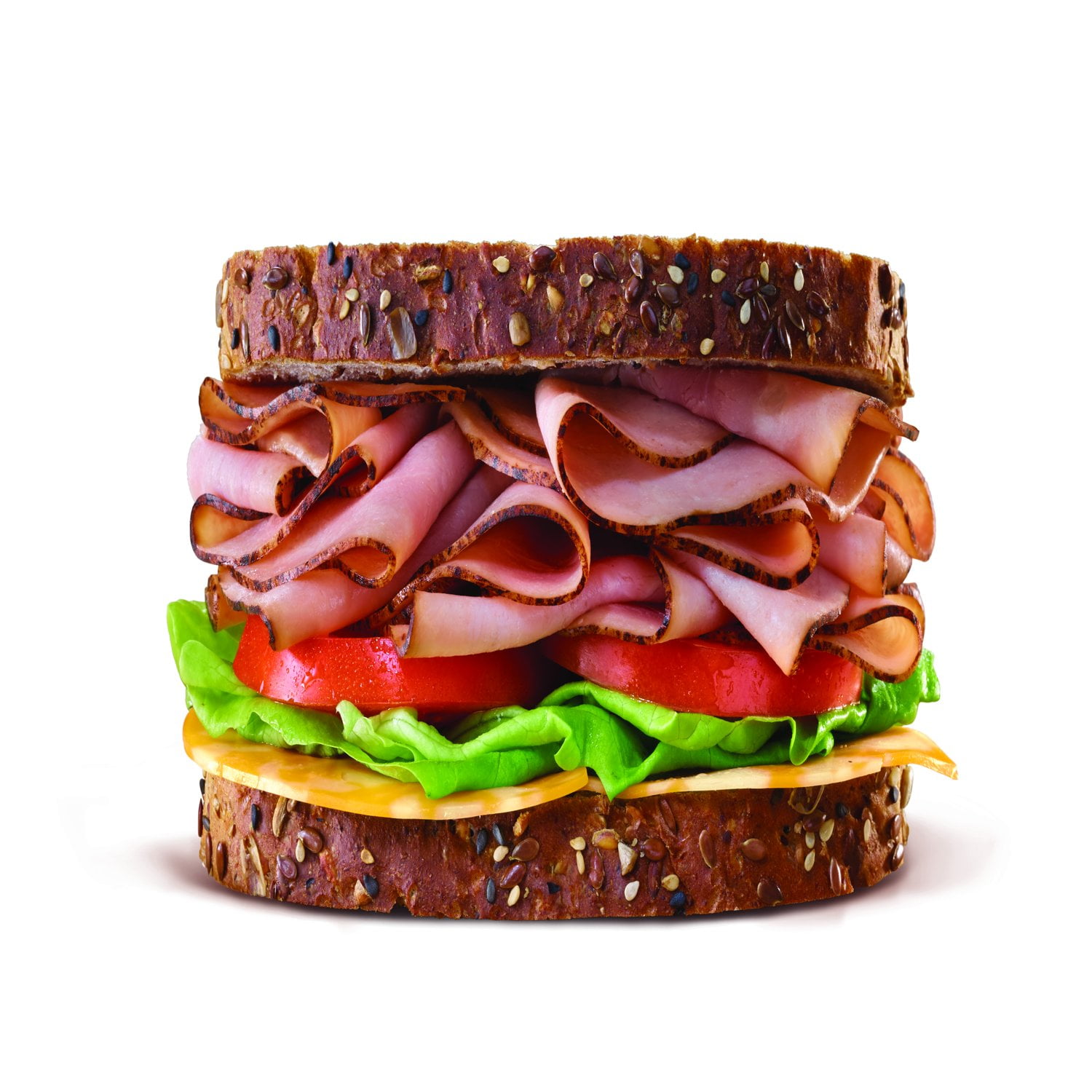 Land O' Frost Premium Meat, Sandwich Sliced Deli Lunch Meat, Black Forest Ham, 1 lb