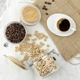 thumbnail image 4 of JoyJolt Glass Food Storage Container Set with Airtight Bamboo Clamp Lids - 19 oz - Set of 2, 4 of 9