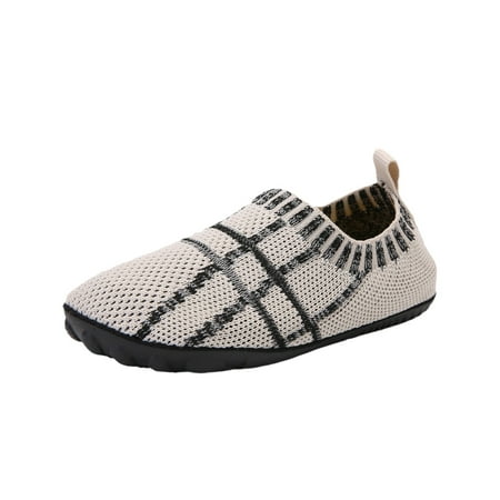 

Qcmgmg Spring Summer Fall Infant Baby Sneakers Toddler Elastic Non-Slip First Walkers Children 18M-8Y