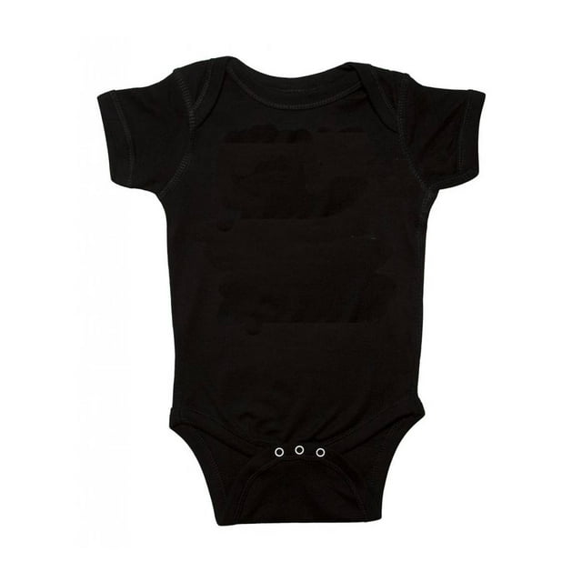 Body Bébé "Je Suis la Grande Sœur" - Noir - 6M