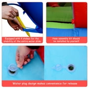 Costway Inflatable Water Slide Jumping Bounce House Bouncy Splash Pool