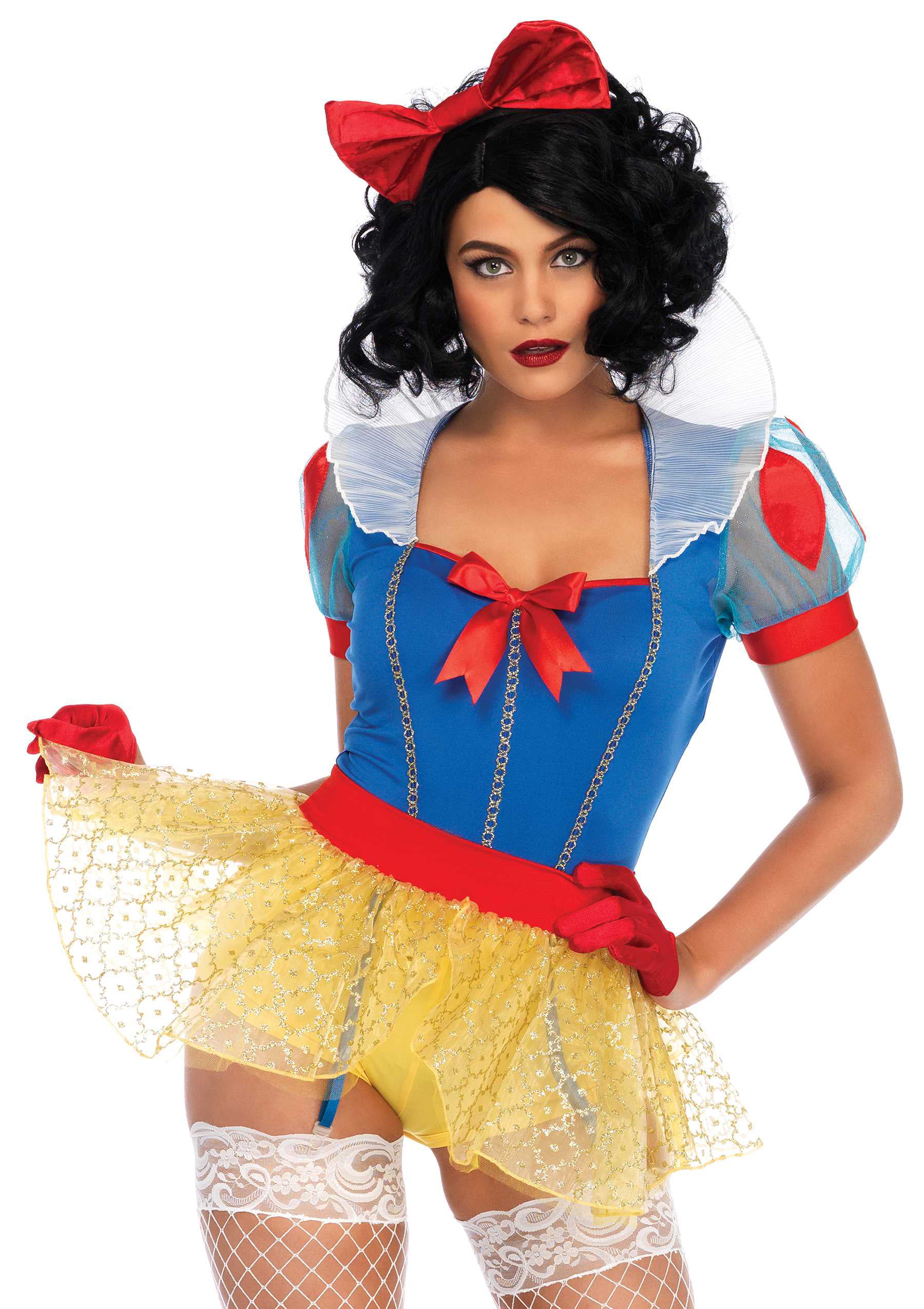 Leg Avenue Women's Sexy Snow White Princess Halloween Costume - Walmar...