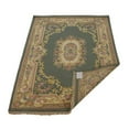 thumbnail image 4 of Rugsotic Carpets Hand Knotted Aras, Oriental Wool Area Rug, Green, 3'x5', 4 of 5