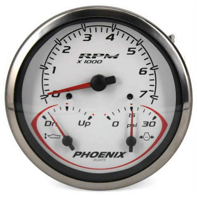 Phoenix Boat MultiFunction Gauge 50299 Beede 4 1/2 Inch 947834