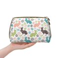 thumbnail image 4 of Gaeub Easter Rabbit Printed Travel Cosmetic Bag,Makeup Bag, Large Capacity Toiletry Bag for Women, Portable Pouch Make Up Organizer with Zipper and Divider, 4 of 8