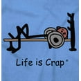 thumbnail image 2 of Weight Lifting Weak Gym Workout Men's Graphic T Shirt Tees Brisco Brands X, 2 of 6