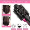 thumbnail image 3 of HQinX Hair Dryer Brush,Hot Air Brush,4 in 1 One Step Hair Dryer and Styler Volumizer with Negative Ion for Drying, 3 Heating Levels,Ceramic Heating (PTC) Technology, for All Hair Types, 3 of 7