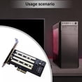 thumbnail image 5 of Add On Cards Solid States Disk To PCIe4.0 Solid States Disk Adapter With Bracket PCIE Adapter Solid States Disk Expansion Card for PC, 5 of 8