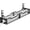Black, variant on Under Desk Cable Management Tray 3 Pack, Cable Management Under Desk No Drill, Cable Organizer with Clamp for Wire Management, Cord Organizer for Office, Home - No Damage to Table (Black)