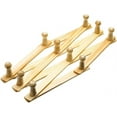 thumbnail image 6 of 3PCS Casewin Wooden Hanger Expandable Wood Wall Mounted Accordion Peg Coat Rack 10 Pegs Wooden Hook Wooden Coat Rack Hat Closet Hook for Hallway Bathroom Living Room Kitchen(Wood Color), 6 of 7