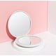 thumbnail image 1 of Espejo de Bolsillo Compacto Iluminado para Maquillaje con 12 luces LED, Aumento de 1X/10X Cosmonic W-Compact Magnifying Mirror-6, 1 of 6