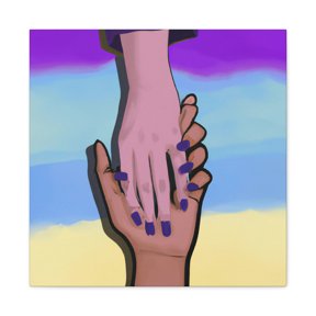 Hand In Hand Harmony - Canvas