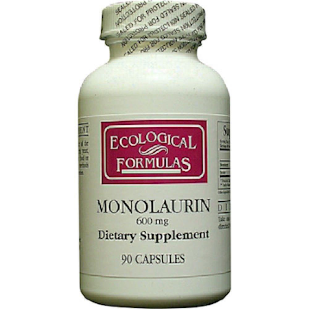 Ecological Formulas Monolaurin 600 mg 90 caps 600 MONOL