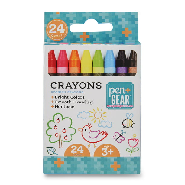 Pen + Gear Classic Crayons