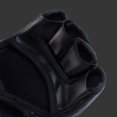 thumbnail image 4 of Jiibva Black PU Leather Half Finger MMA Boxing Gloves, EVA Padded Training Fight Gloves for Adults 9.45 Inch, 4 of 7