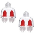 thumbnail image 1 of 6pcs Aquarium Plastic One Way Check Valves Non-Return, Air Pump Accessories for Fish Tank Airline Tubing, 1 of 5