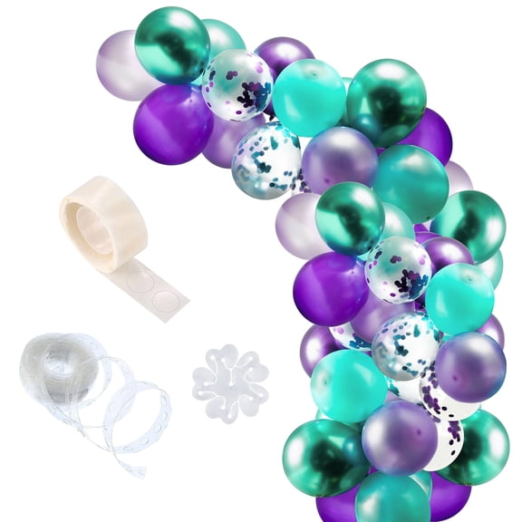 2ooyaColorful Balloon Arch Garland Kit,12inch latex Balloons for Wedding Baby Shower Birthday  Party Decoration,123pack/set