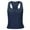 Navy, variant on Lixiuxyad Tank Tops for Women Women's Tanks Everyday Wear Low U Neck Fitted Sleeveless Design With Button Decoration Perfect For Pairing With Jeans Casual Pants Or Skirts(Black L)