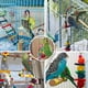thumbnail image 5 of Paquete de 7 juguetes para loros, juguetes para jaulas, juguetes para loros, juguetes para morder para periquitos, cacatúas, conures, pinzones, periquitos pequeños, 5 of 5