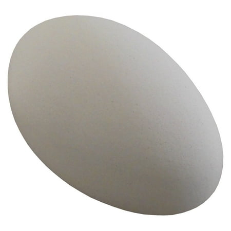 - WHITE CERAMIC DUMMY GOOSE DUCK NESTING NEST FAKE TRAINING EGG HATCHING CRAFT