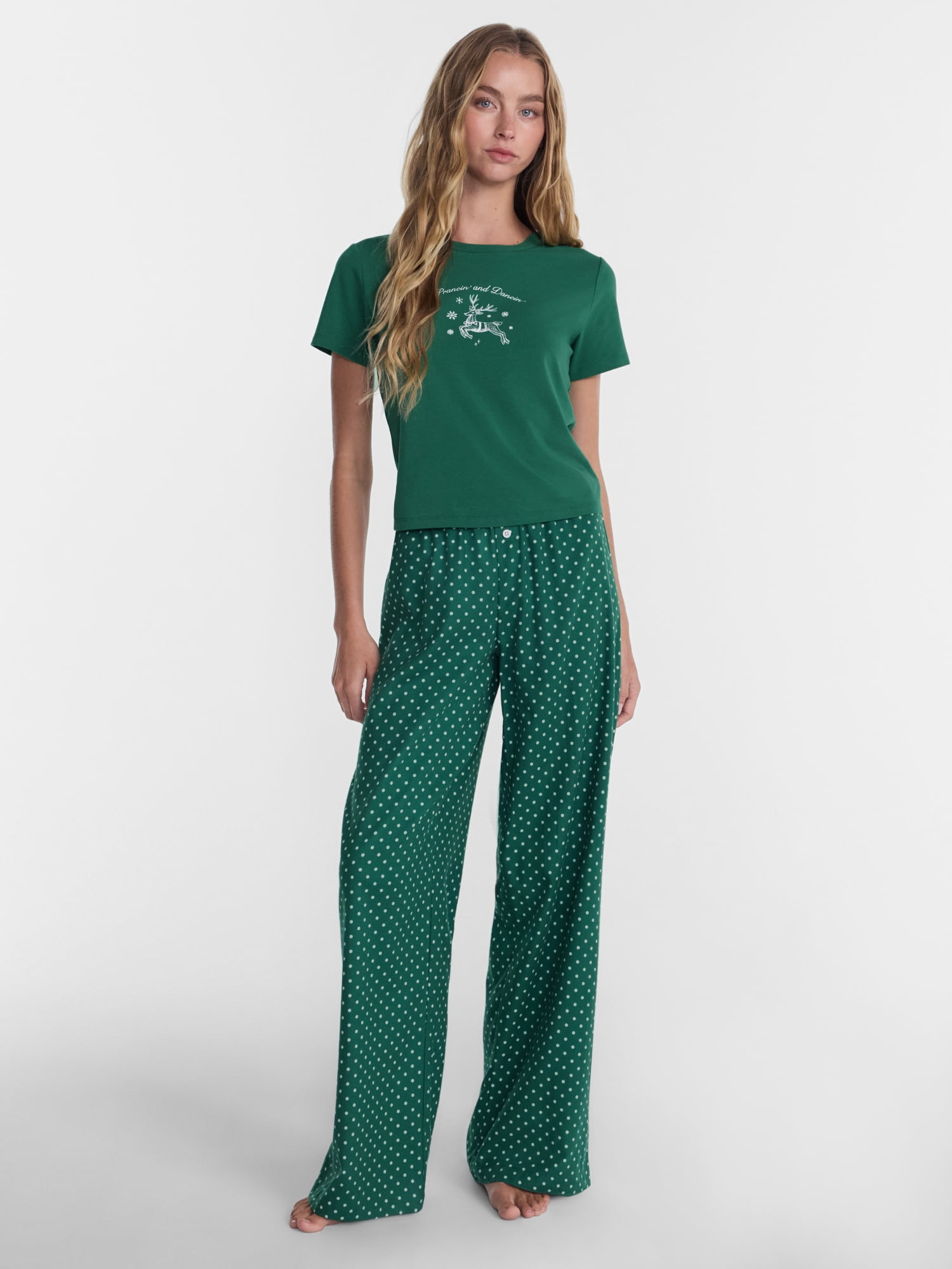 No Boundaries Print Boxer Sleep Pants, 31" Inseam, Women's XS-XXL