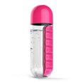 thumbnail image 1 of 600ML Plastic Pill Organizer Bottle Portable Travel Drinking Bottles, 1 of 4