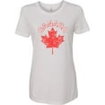 thumbnail image 3 of Inktastic Canada Maple Leaf Women's T-Shirt, 3 of 5