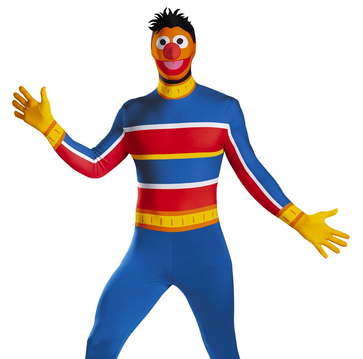 Sesame Street Halloween Costumes For Adults - Disguise Sesame Street Ernie Bodysuit Adult Halloween Costume XL Sesame Street Halloween Costumes For Adults - Disguise Sesame Street Ernie Bodysuit Adult Halloween Costume XL