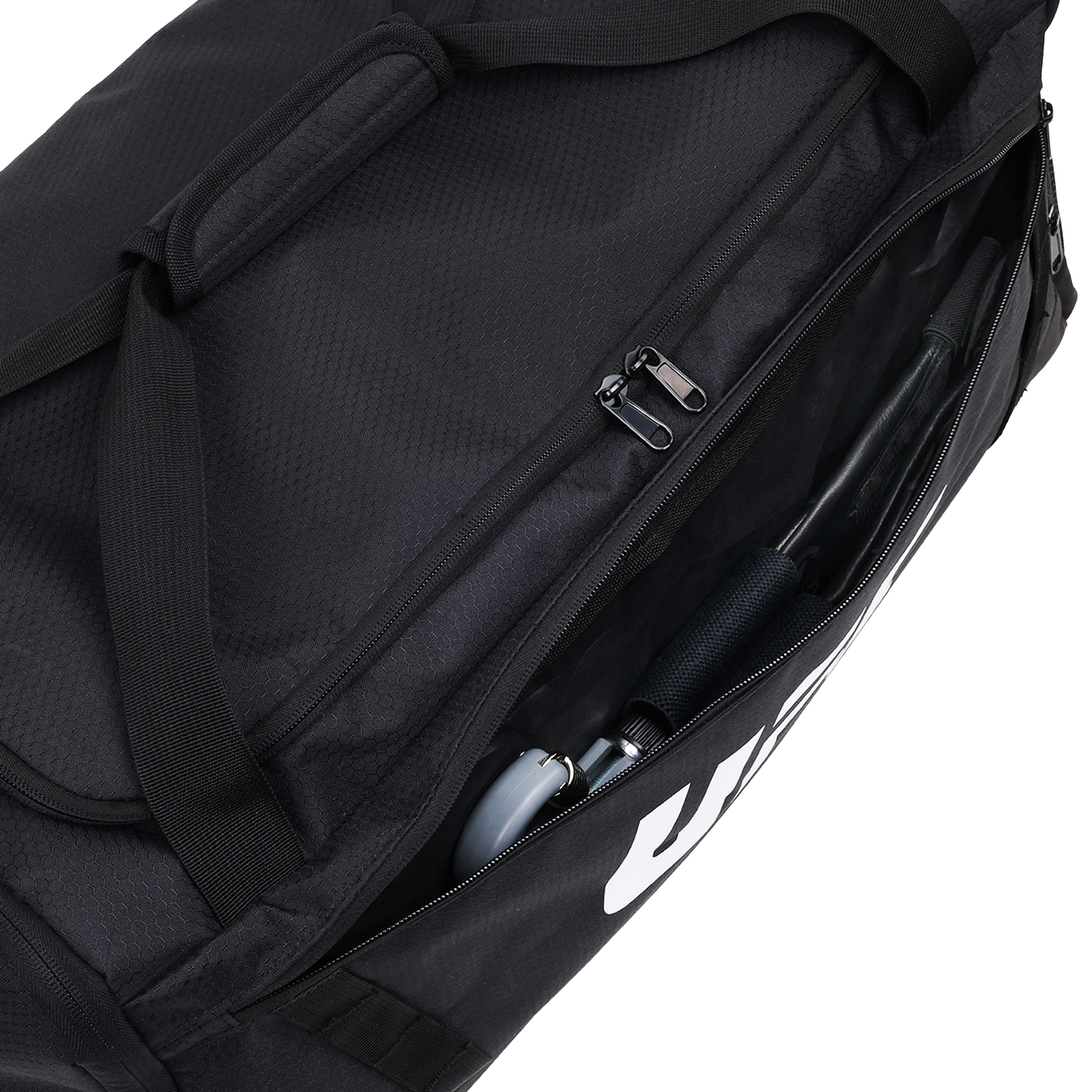 UFC Gym Bag, 22 Inch Carry On Large Travel Duffel Bag for Men and Women, Shoe Compartment, MMA Workout Equipment and Sports Accessories, Black