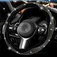 thumbnail image 2 of Car steering wheel cover with diamonds elasticity without inner ring non-slip, 2 of 7