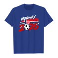 thumbnail image 4 of YunPes Boys & Girls T Shirts Norwegian 2026 Football Fan Tees Fashion Print Cotton Short Sleeve Tops Summer Casual Basic Clothes, 4 of 4