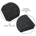thumbnail image 2 of TEHAUX 4Pcs Thickened Black Floor Mat for Elliptical Fitness Equipment Noise Cancelling Pad, 2 of 4