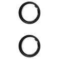 thumbnail image 4 of 5 Pcs Metal Rear Camera Lens Protector Guard Cover Ring For Iphone Xr 6.1Inch Black, 4 of 8