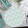 thumbnail image 6 of CounterArt "Mermaid Scales" 4-Pack Round Reversible Tabletop Placemats, 6 of 7