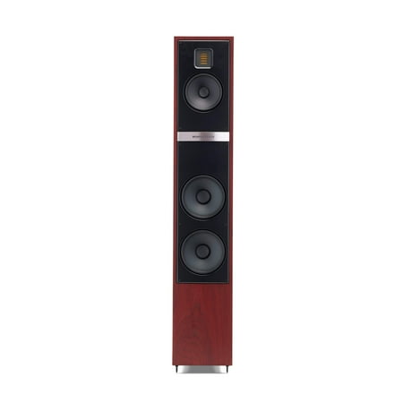 MartinLogan - Motion Dual 6-1/2" Passive 2.5-Way Floor Speaker (Each) - Red Walnut
