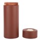 thumbnail image 3 of Mini humidor portátil de cuero sintético con forro de madera de cedro para cigarros (marrón), 3 of 14