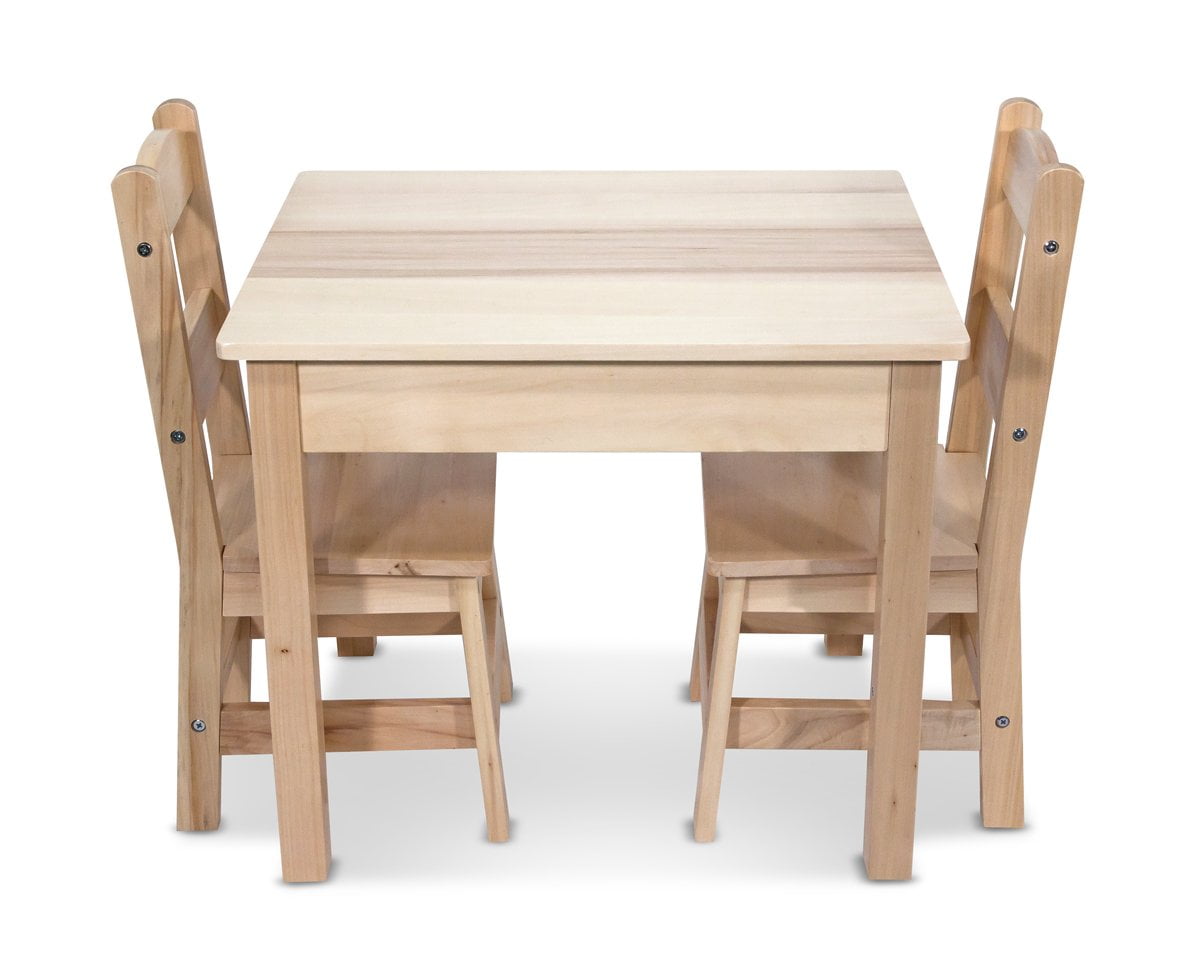 melissa and doug table and chairs espresso