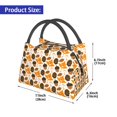 thumbnail image 2 of Rocae Autumn Woodland Characters for Insulated Lunch Bag for Women Men,Large Lunch Box for for Work/Office/Picnic/Travel, 2 of 6