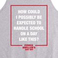 thumbnail image 2 of Ferris Bueller's Day Off - How Could I Possibly - Men's Jersey Tank Top, 2 of 4