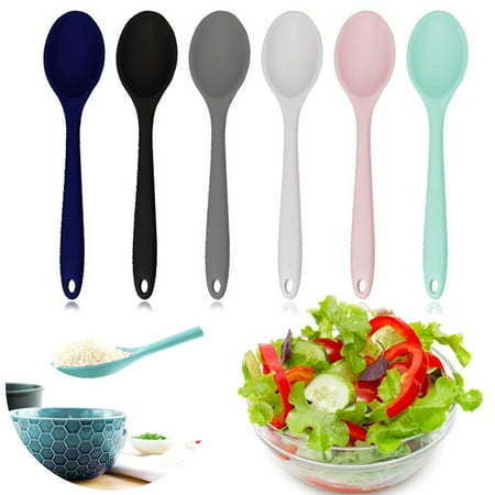 

Beechoice Premium Ladle with Comfortable Grip - Soup Ladle with Long Handle and Ample Bowl Capacity Perfect for Stirring Serving Soups and More - Silicone Heavy-Duty 8 Inches